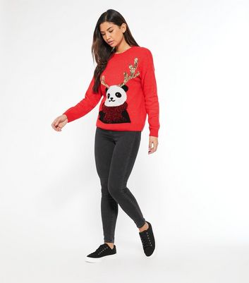 New look outlet red jumpers