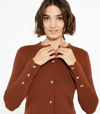 midi knit cardigan
