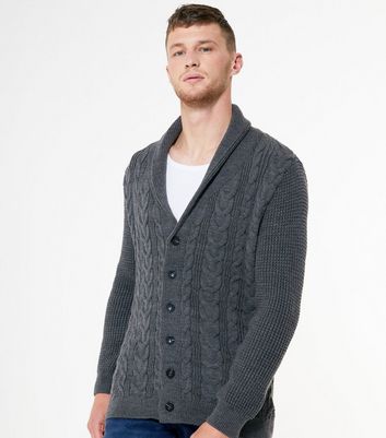 Dark grey clearance cardigan mens