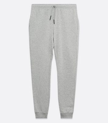 shop for Men's Only & Sons Pale Grey Jersey Drawstring Joggers New Look at Shopo