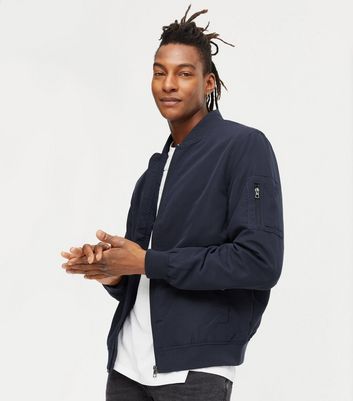 mens navy bomber