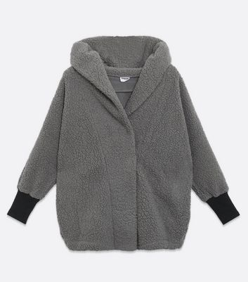 fleece coatigan