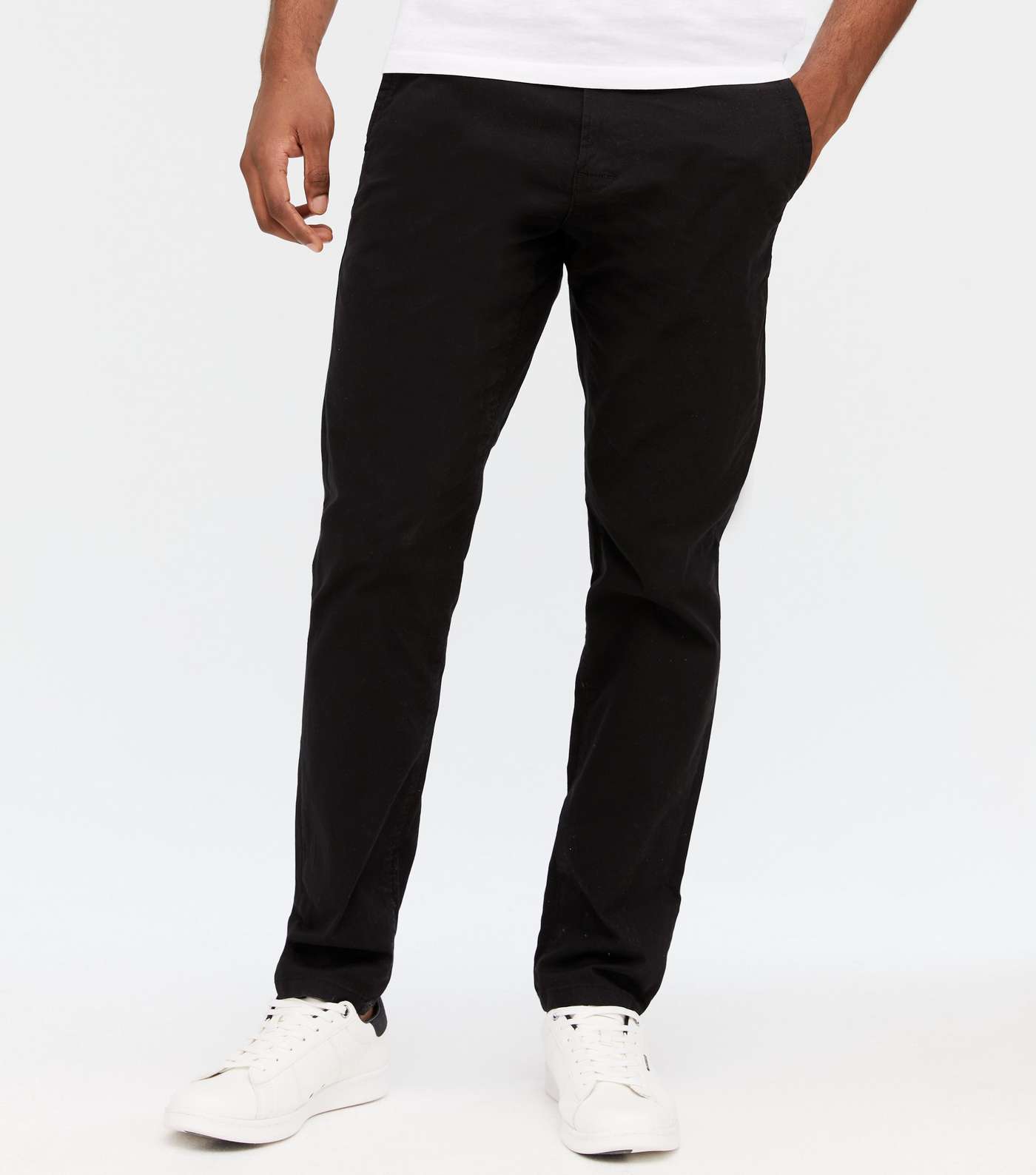 Only & Sons Black Skinny Fit Chinos Image 2