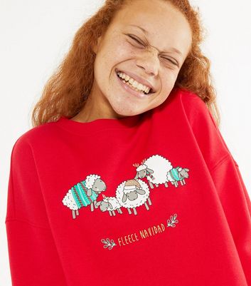 Fleece navidad outlet sweatshirt