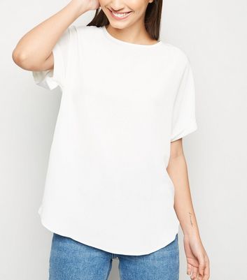 Off White Roll Short Sleeve T-Shirt 