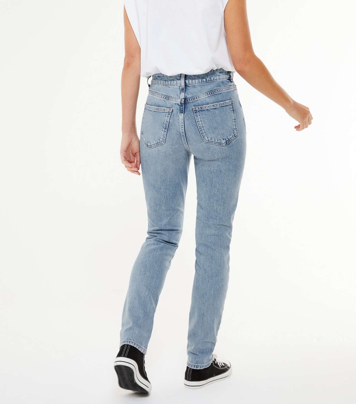 Blue Leyla Relaxed Skinny Jeans Image 3