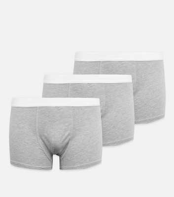 3 Pack Grey Jersey Boxers