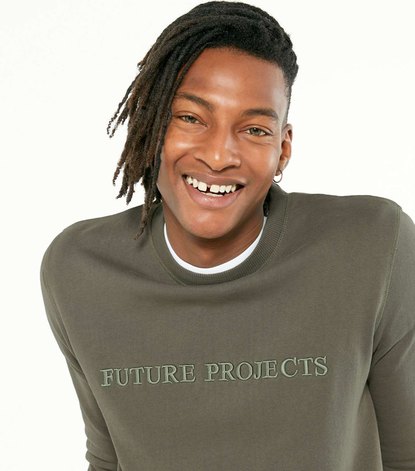 Olive Future Projects Logo Sweatshirt Image 3