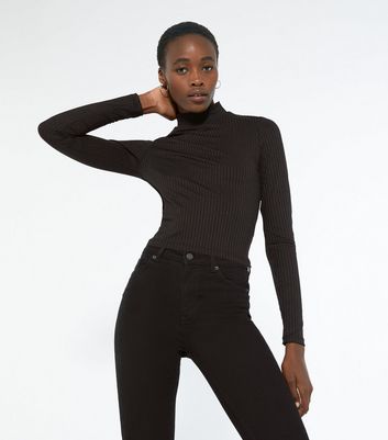 tie back turtleneck top