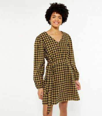 Old navy clearance yellow gingham dress