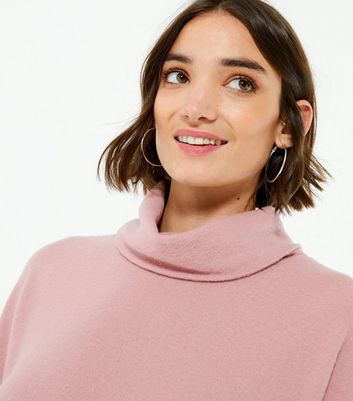 Pink fine outlet knit jumper