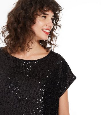 new look sequin tops