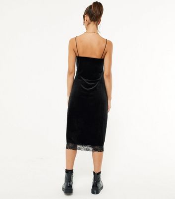 Mr price shop black velvet dress