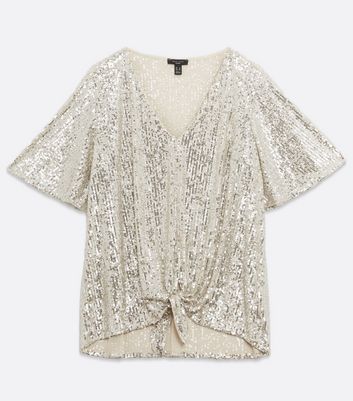 new look sequin tops