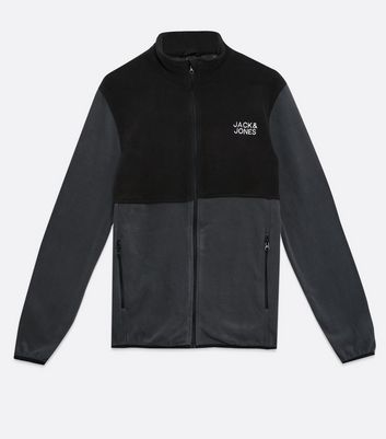 jack and jones fleece jacket