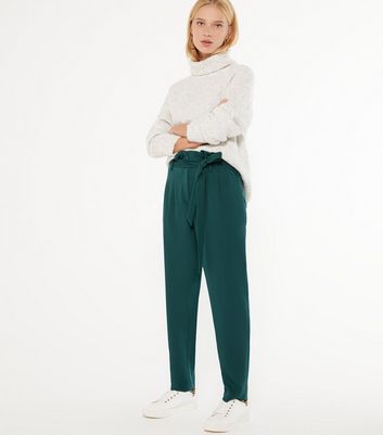Buy Tokyo Talkies Green Tapered Fit Trouser for Women Online at Rs471   Ketch