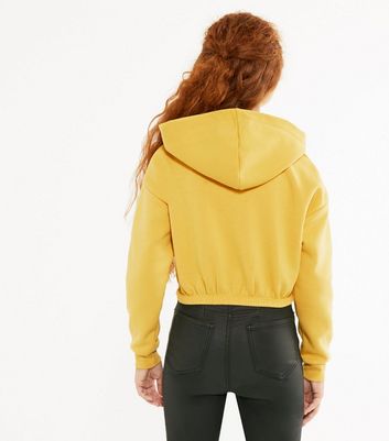 girls mustard hoodie