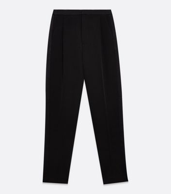 Gucci Stripedsides Satin Trousers in Black for Men  Lyst