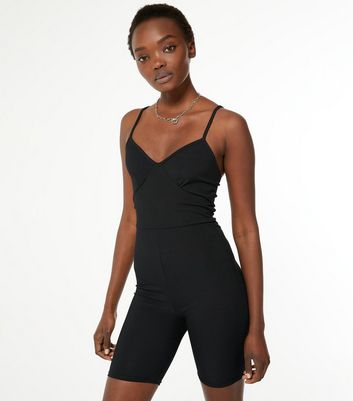 Black store unitard jumpsuit