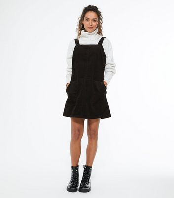 mini pinafore dress