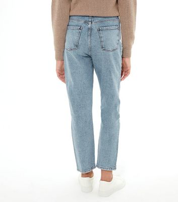 blue ankle length jeans