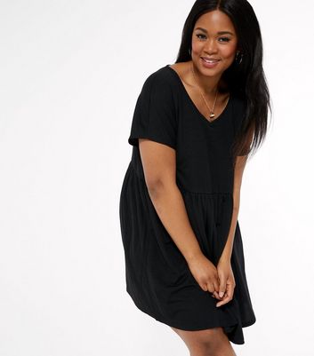 new look black shift dress