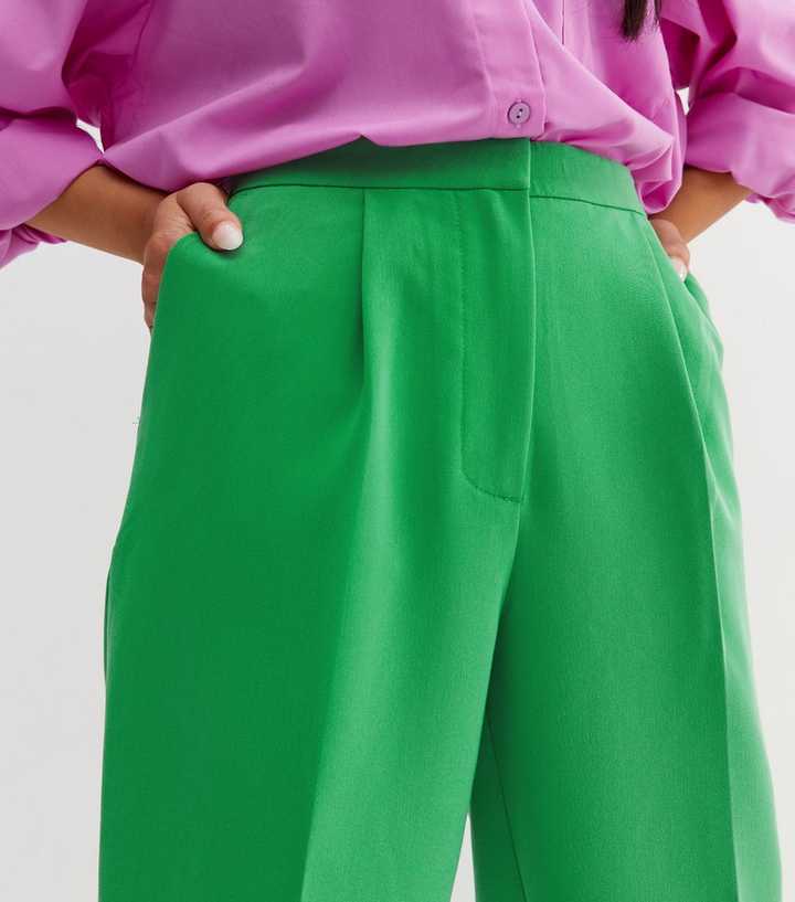 Petite Green Trousers