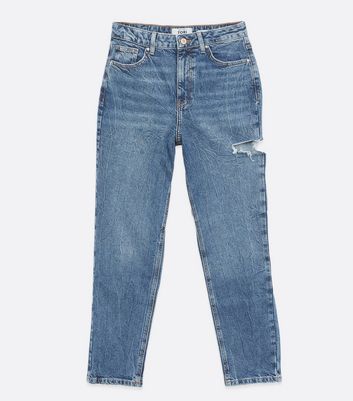 mom jeans with side pockets