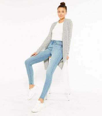 pale blue skinny jeans womens