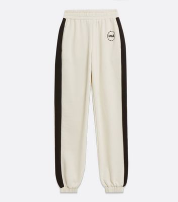 Topshop side stripe discount joggers