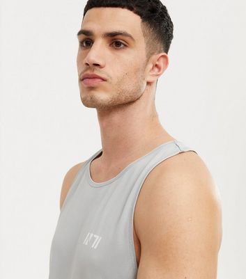 Grey outlet running vest