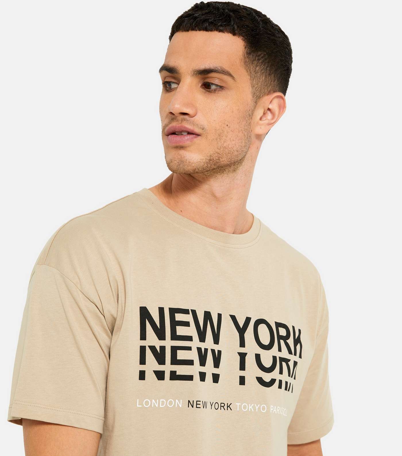 Mink Short Sleeve New York Logo T-Shirt Image 3