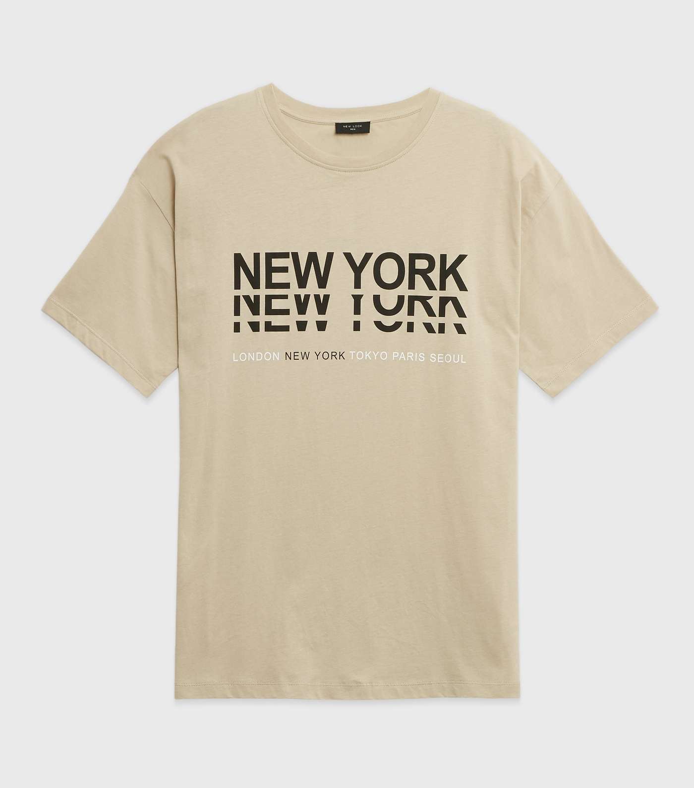 Mink Short Sleeve New York Logo T-Shirt Image 5
