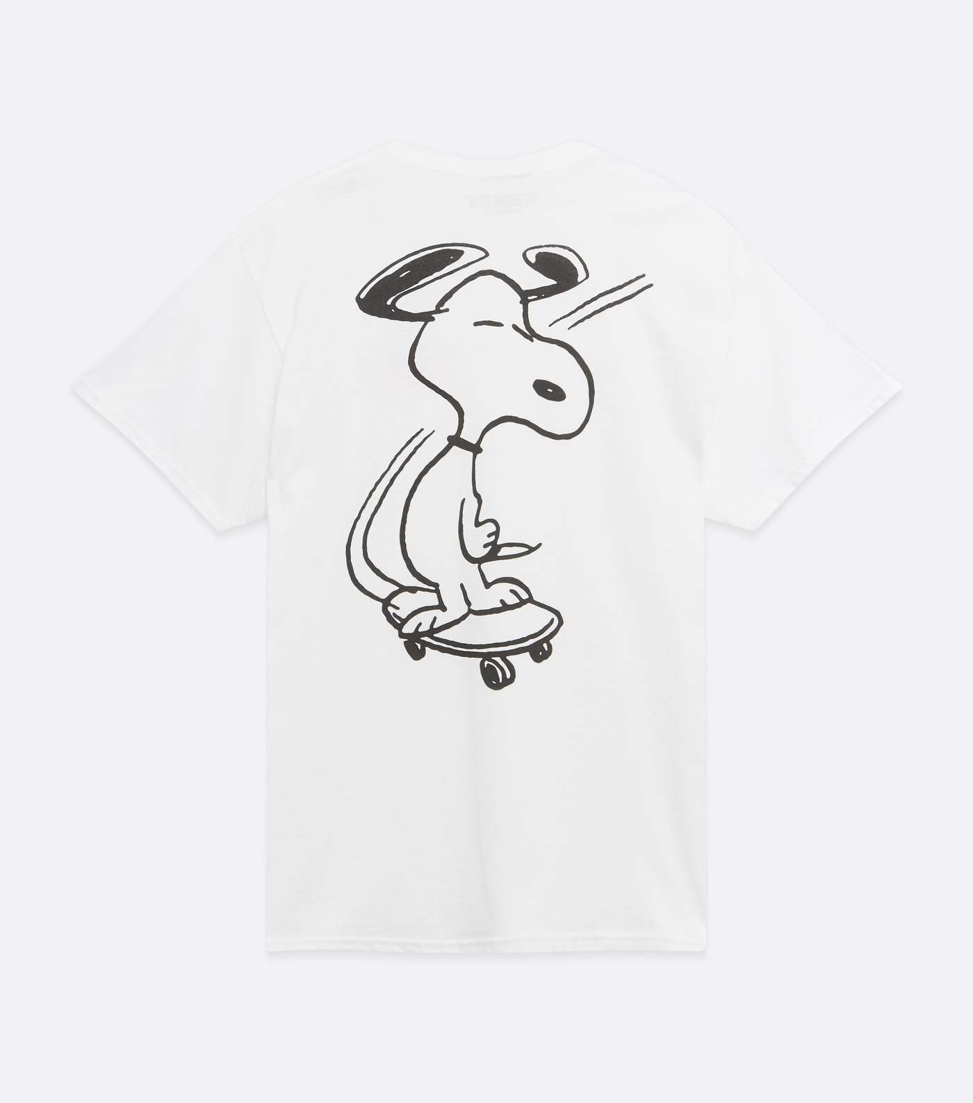 White Snoopy Skater Back T-Shirt Image 6