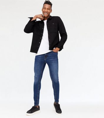 new look mens stretch skinny jeans