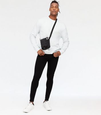 Black Spray On Super Skinny Jeans | New 
