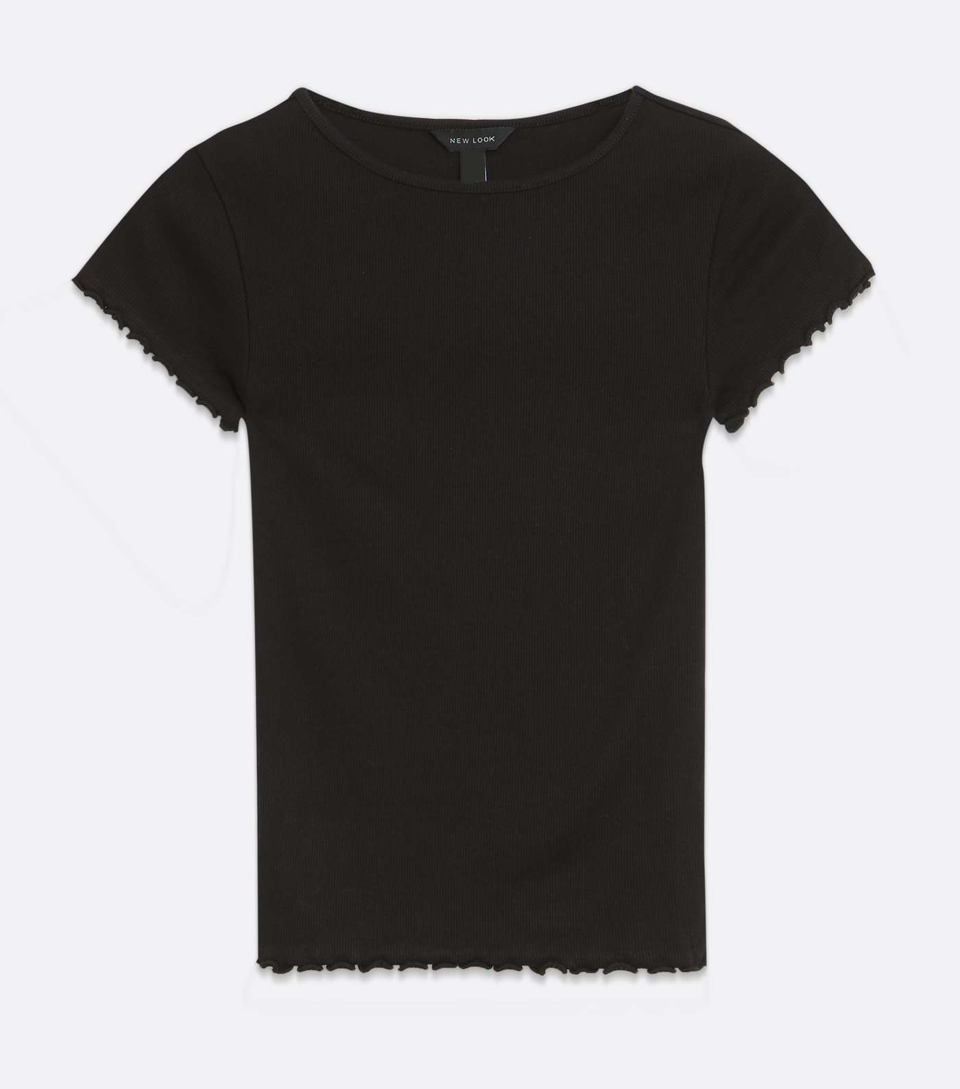 Black Frill T-Shirt  Image 5