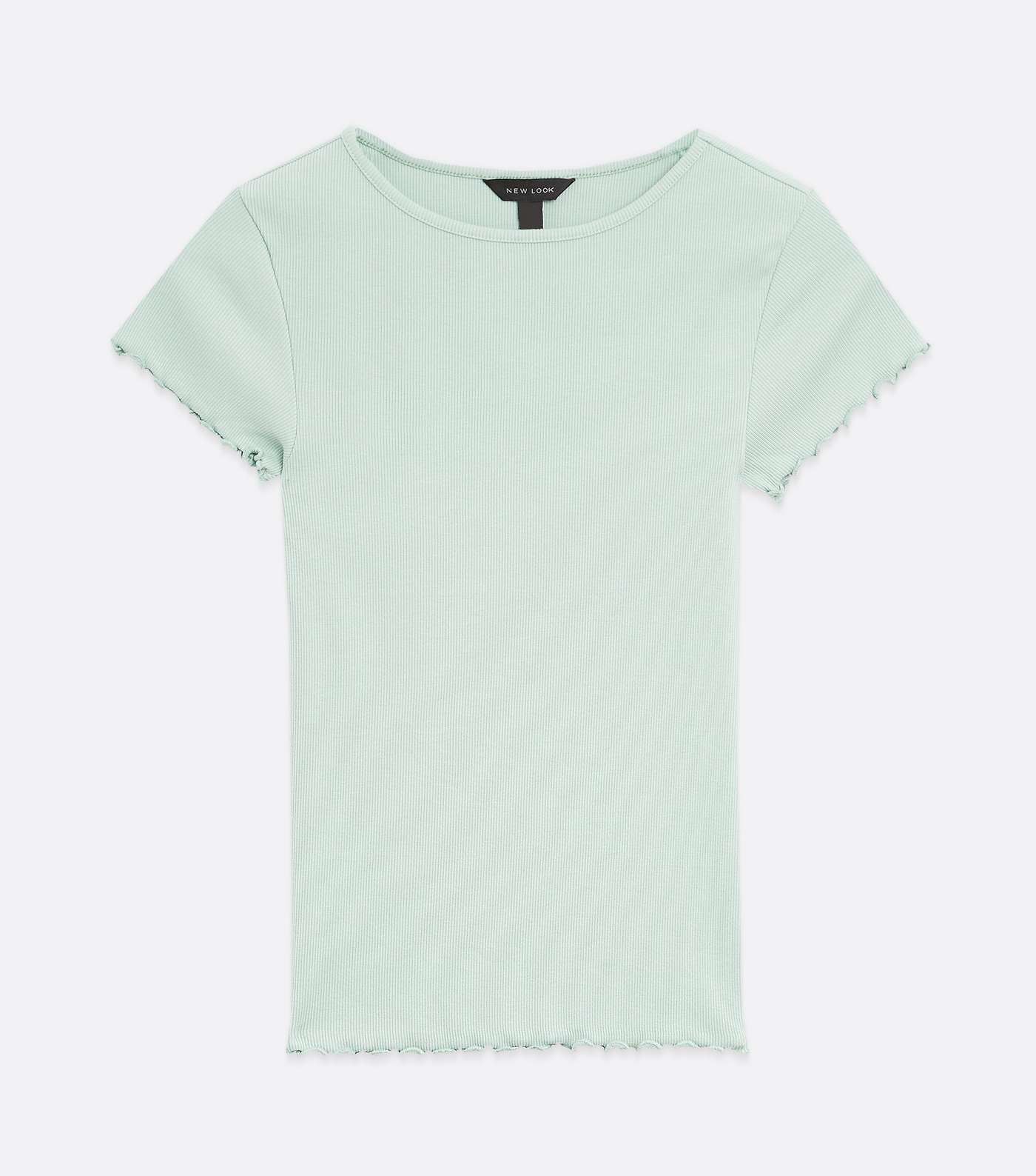 Light Green Frill T-Shirt  Image 5