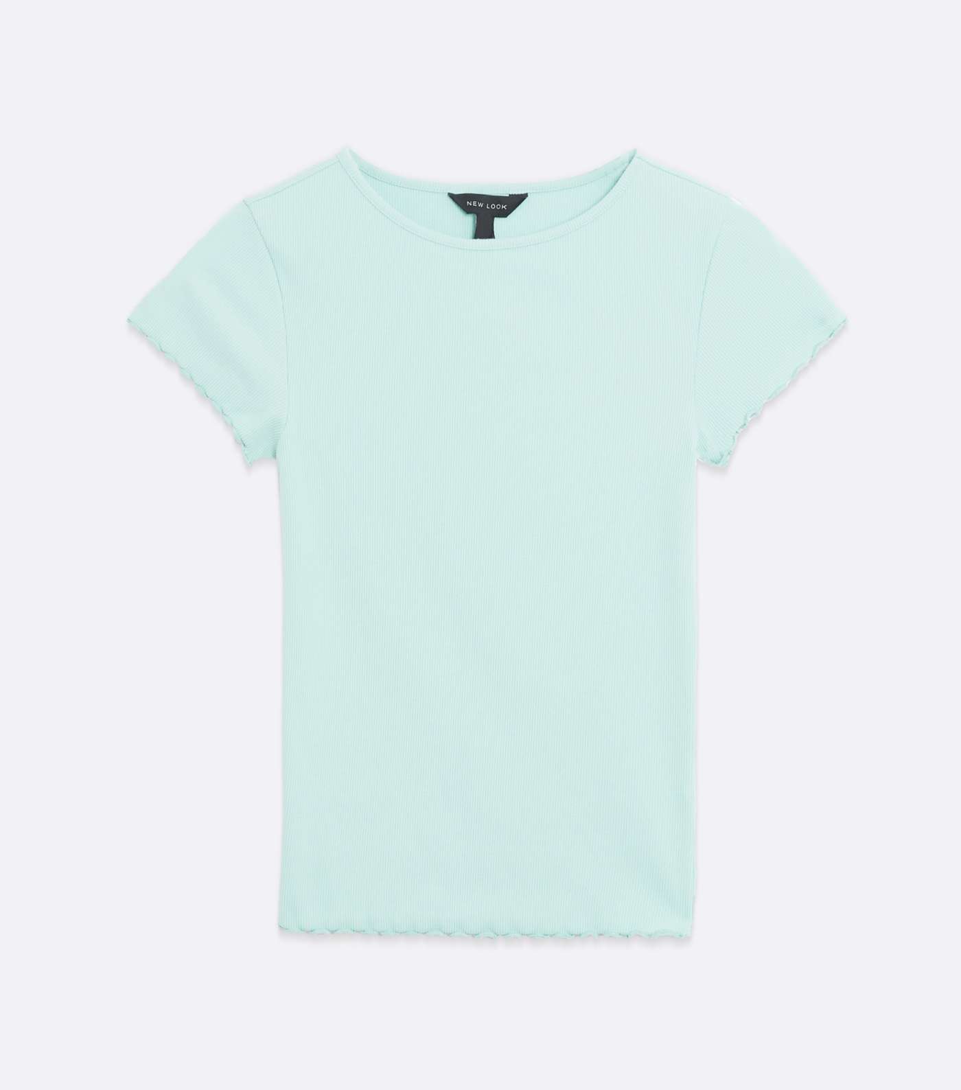 Turquoise Frill T-Shirt  Image 5