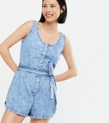 Amazon.com: GHAKKE Women's Summer Cutout Design Denim Jumpsuit Fashion  Short Sleeve Elasticity Rompers Bodycon Short Pants Jean Playsuits (Color :  Blue, Size : Small) : Clothing, Shoes & Jewelry