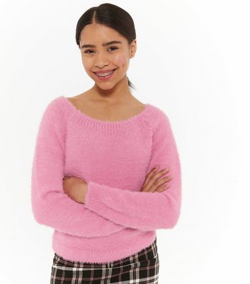 pink fluffy jumpers