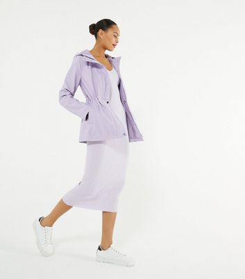 lilac anorak