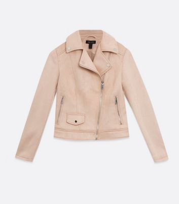 Haskett suede clearance quilted biker jacket