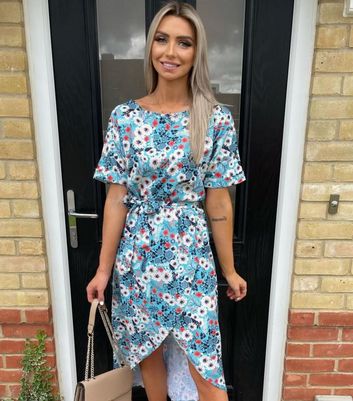 Click to view product details and reviews for Missfiga Blue Floral Wrap Midi Dress New Look. Click to view product details and reviews for Missfiga Blue Floral Wrap Midi Dress New Look.