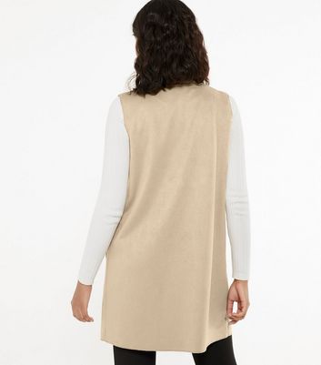 Sleeveless duster clearance jacket womens