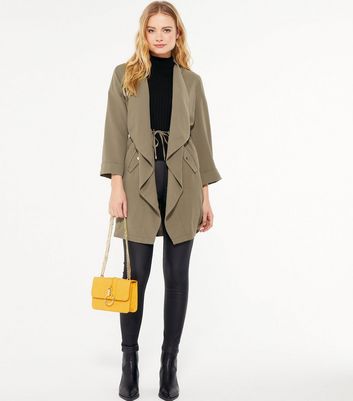 badgley mischka trench coat