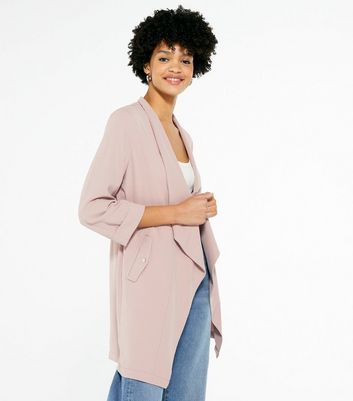 Pink cheap waterfall jacket