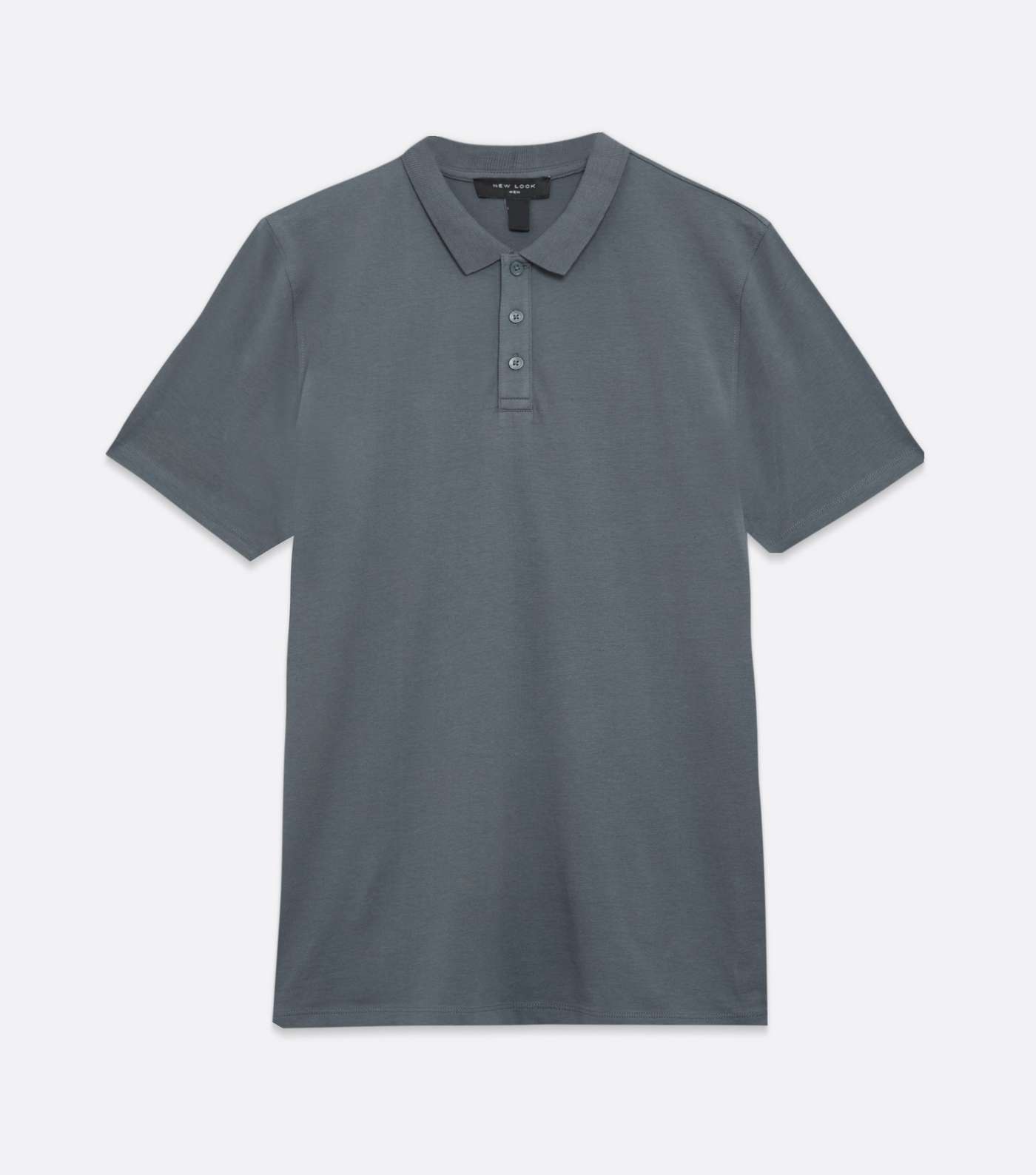 Indigo Jersey Short Sleeve Polo Shirt Image 5