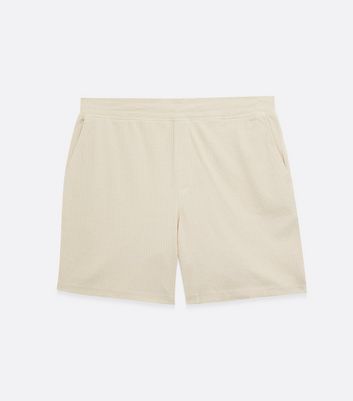 white lounge shorts