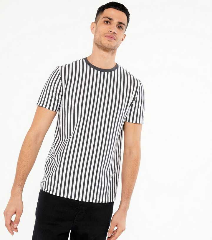 new look mens striped t shirt